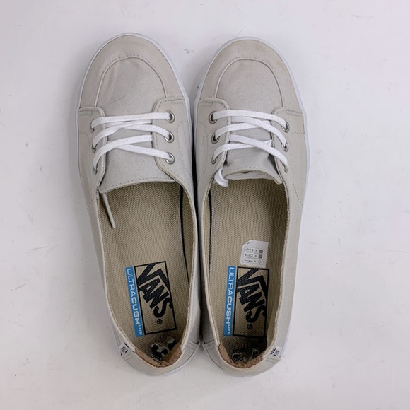 Vans Ultracush Lite sneakers Lace up Size 6.5 Beige and white cushioned - Picture 5 of 14
